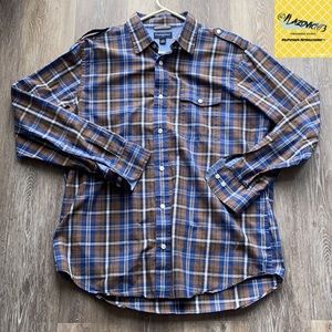 Banana Republic Plaid Button Down